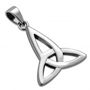 Celtic Trinity Knot Silver Pendant, pn104
